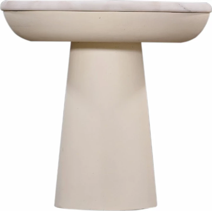 Tavolinë anësore Savy, natyrale, 40x40x40