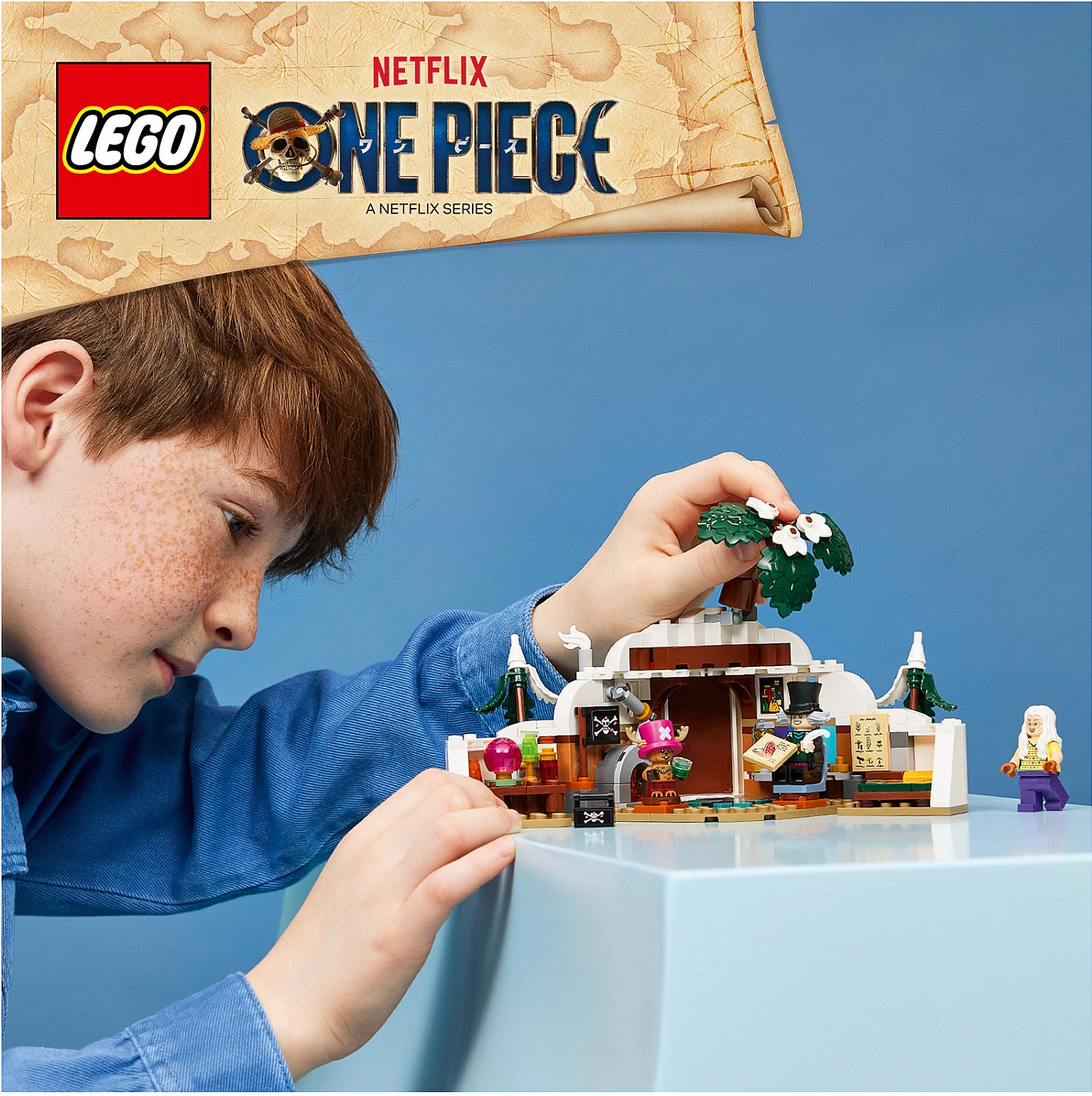 Set LEGO One Piece 75641 Streha e Dr. Hiriluk, 271 copë
