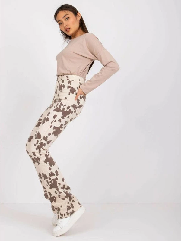 Bluzë femra BASIC FEEL GOOD, bezhë e errët