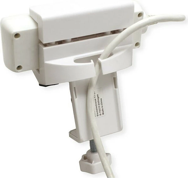 Mbajtës për zgjatues rryme VALUE Clamp-On, i rregullueshëm 5-7 cm, i bardhë