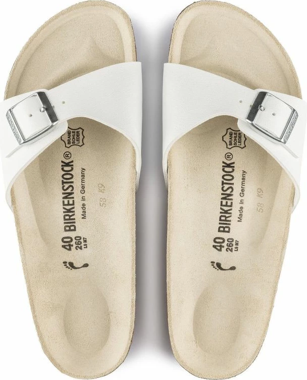 Sandale Birkenstock, të bardha