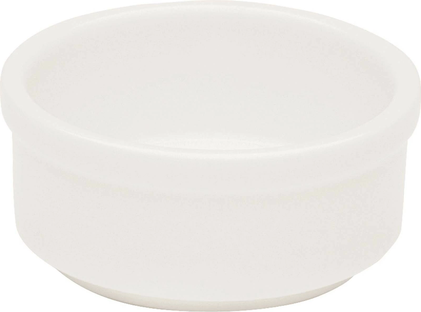 Ramekin porcelani Porland Dove 60mm, krem, set 6 copë