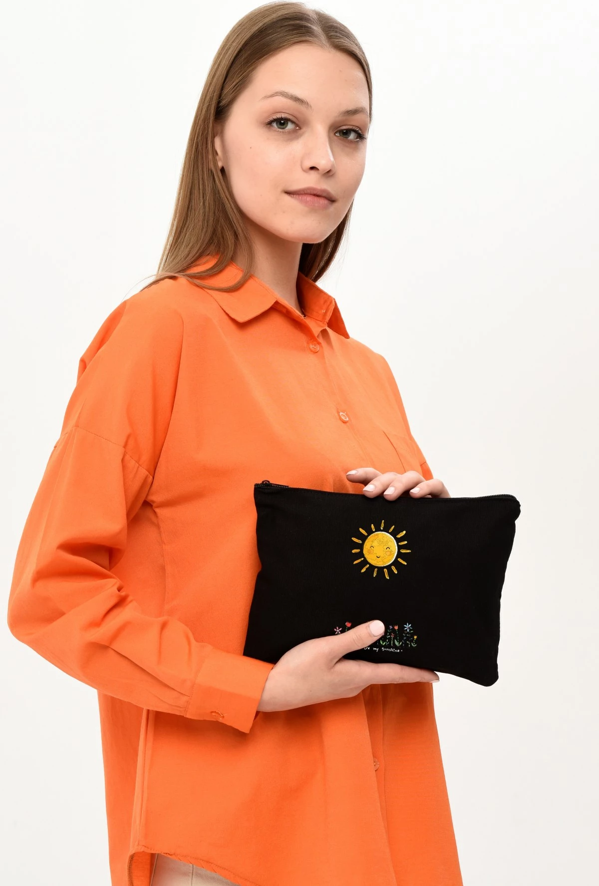 Qese për make-up, ngjyrë e zezë, Zoozie Bags, 25x18cm