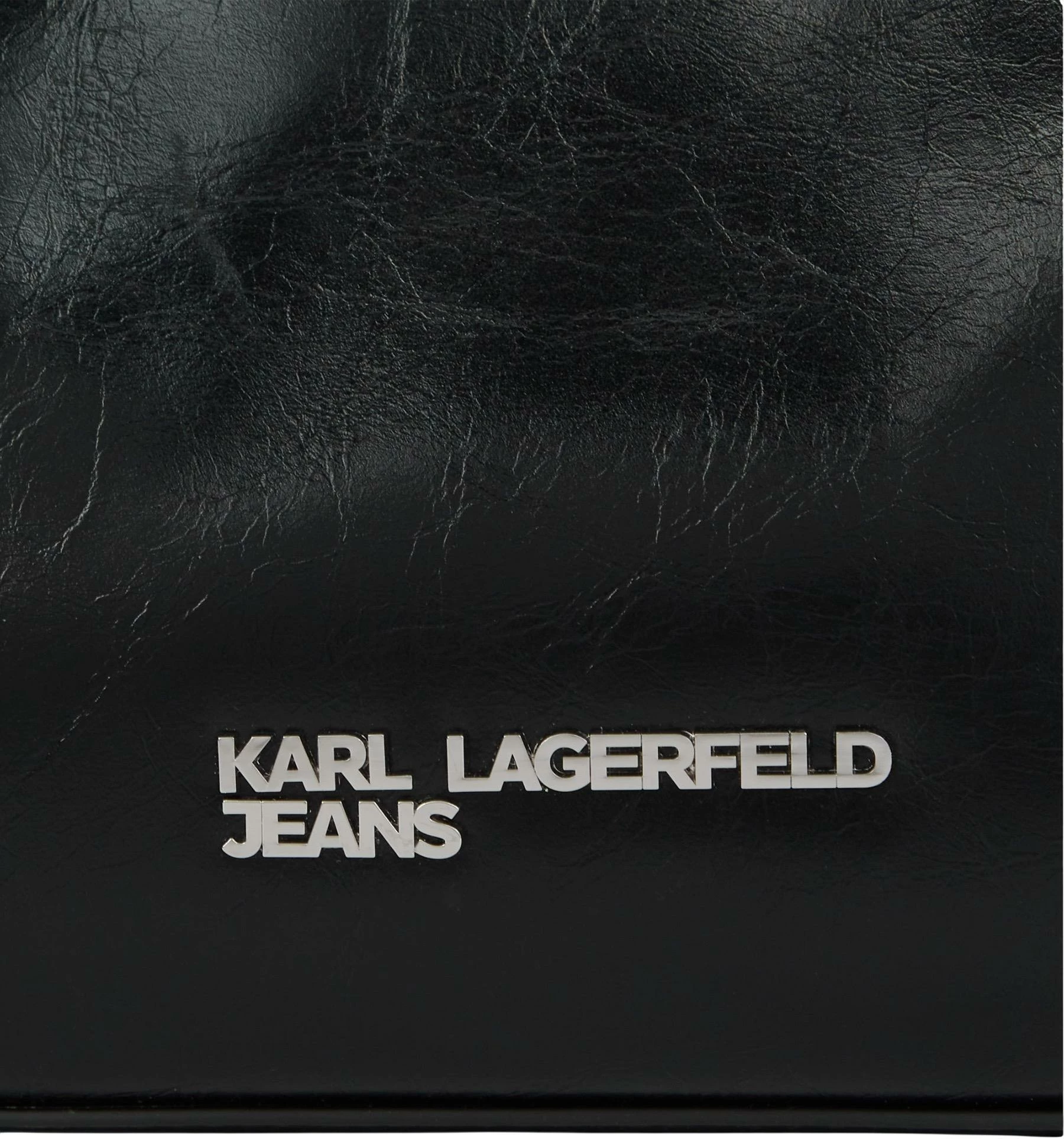 Çantë krahu Karl Lagerfeld Jeans B1W30156, e zezë