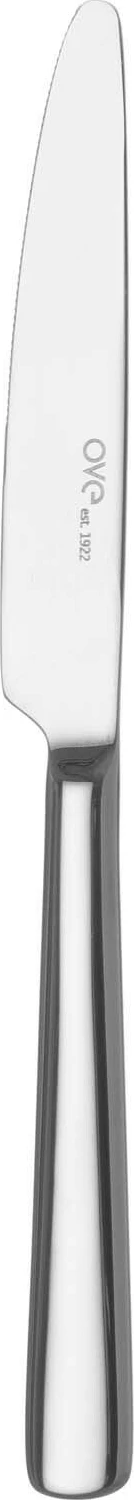Thikë tavoline OVE Adria 226 mm, çelik inox 18/10, set 12 copë, argjendtë