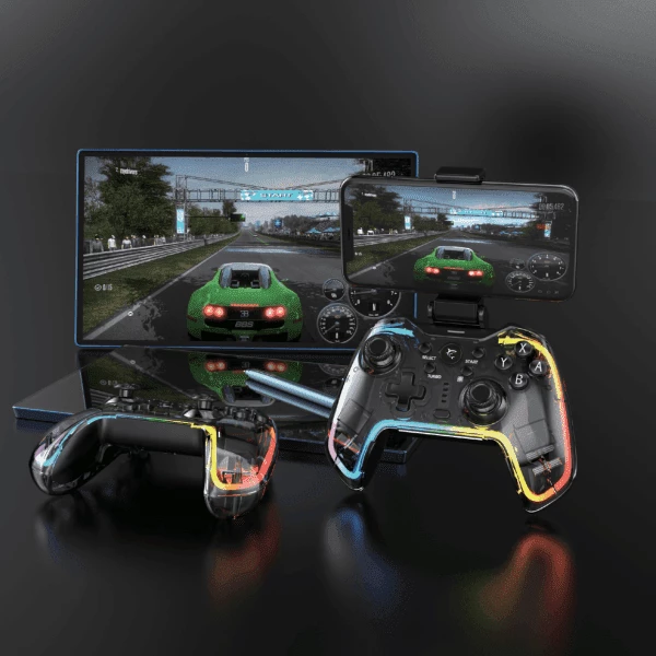 Kontroller Gaming White Shark, Wireless, Praetorian