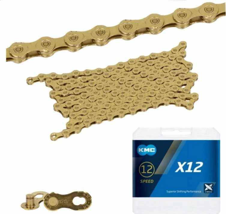 Zinxhir biçiklete KMC, ngjyrë ari