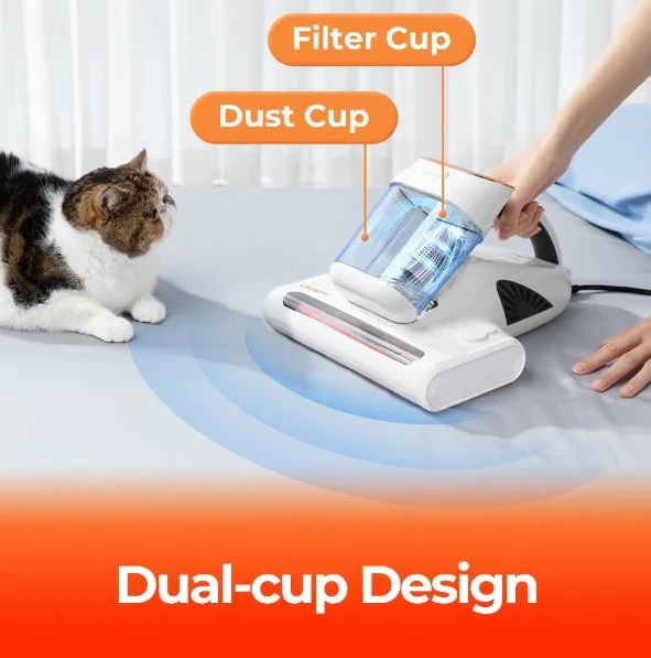 fshesë me vakum kundër marimangave Uwant M300, 13 kPa, UV, 0.3 L, kabllo 4.5 m, bardhë/zezë