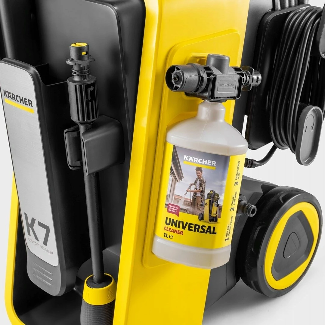 Larës me presion Karcher K 6 Comfort Premium Home (1.324-904.0) 160 bar, 2.2 kW, zorrë 10 m, set T 5, e verdhë
