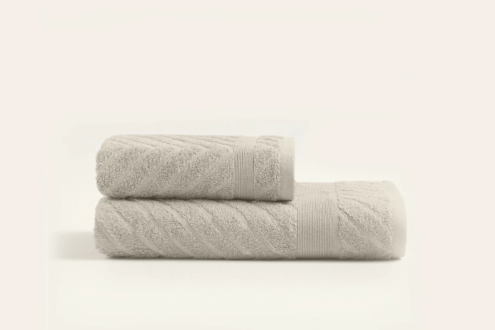Set peshqirësh banje (2 copë), Mijölnir, 1027A-067-1, bezhë
