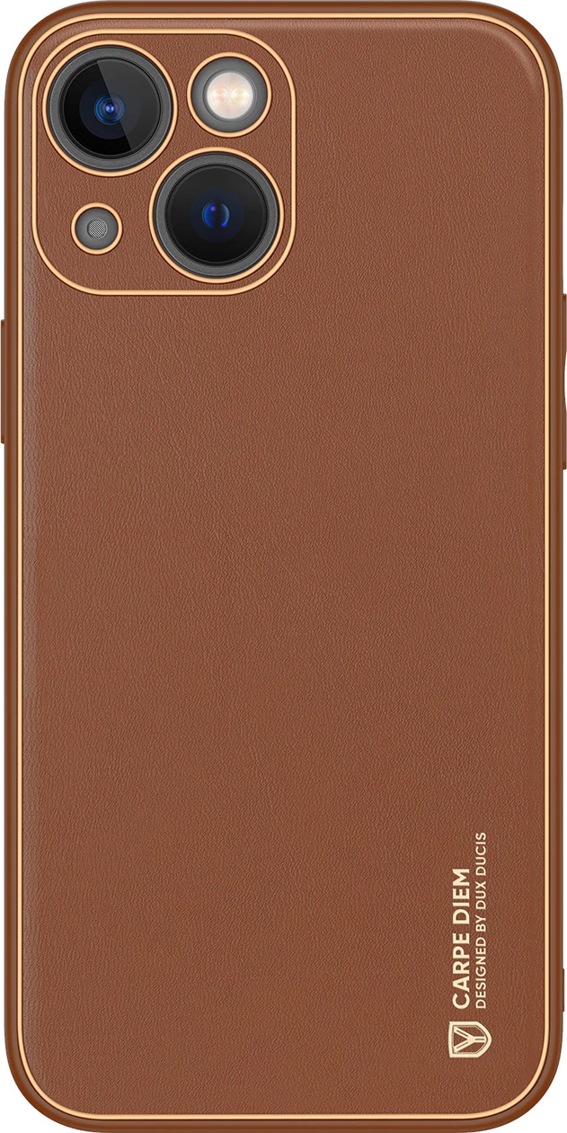 Mbështjellës Dux Ducis Yolo për iPhone 14 Plus, Kafe