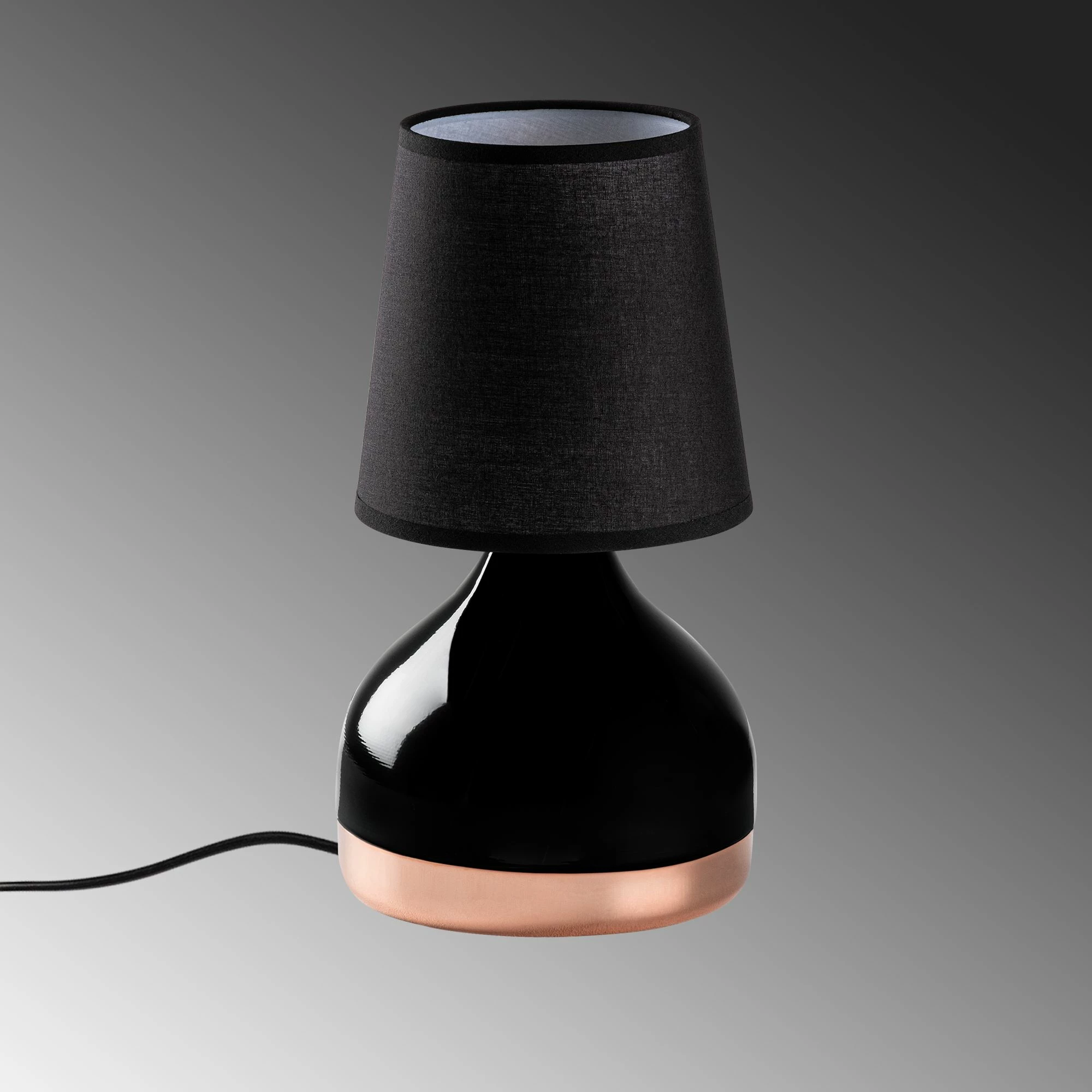 Llambë tavoline Opviq, Yıldo - 8031, ngjyrë e zezë