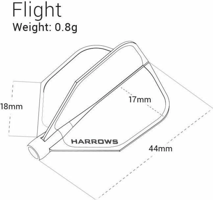 Pendla për shigjeta Harrows, unisex