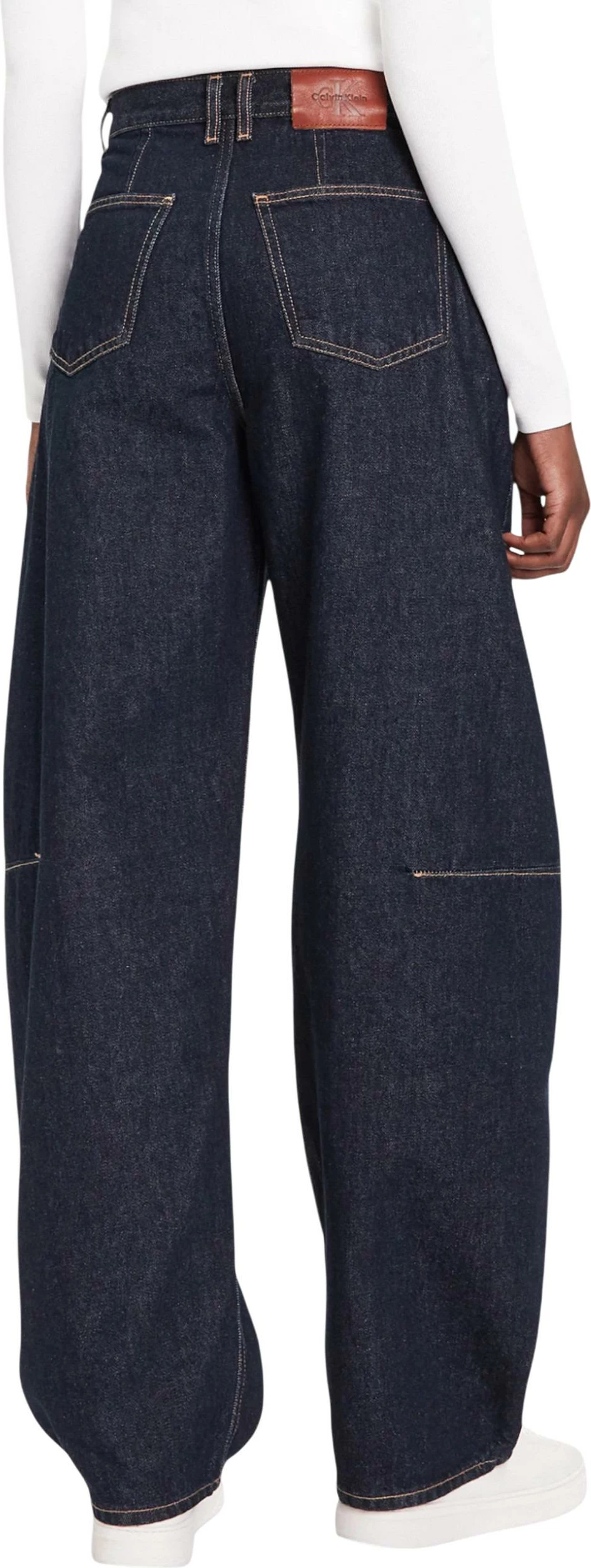 Xhinse për femra Calvin Klein Jeans THE EXTREME BARREL J LV047D701G, denim të errëta [Madhësia: W26]