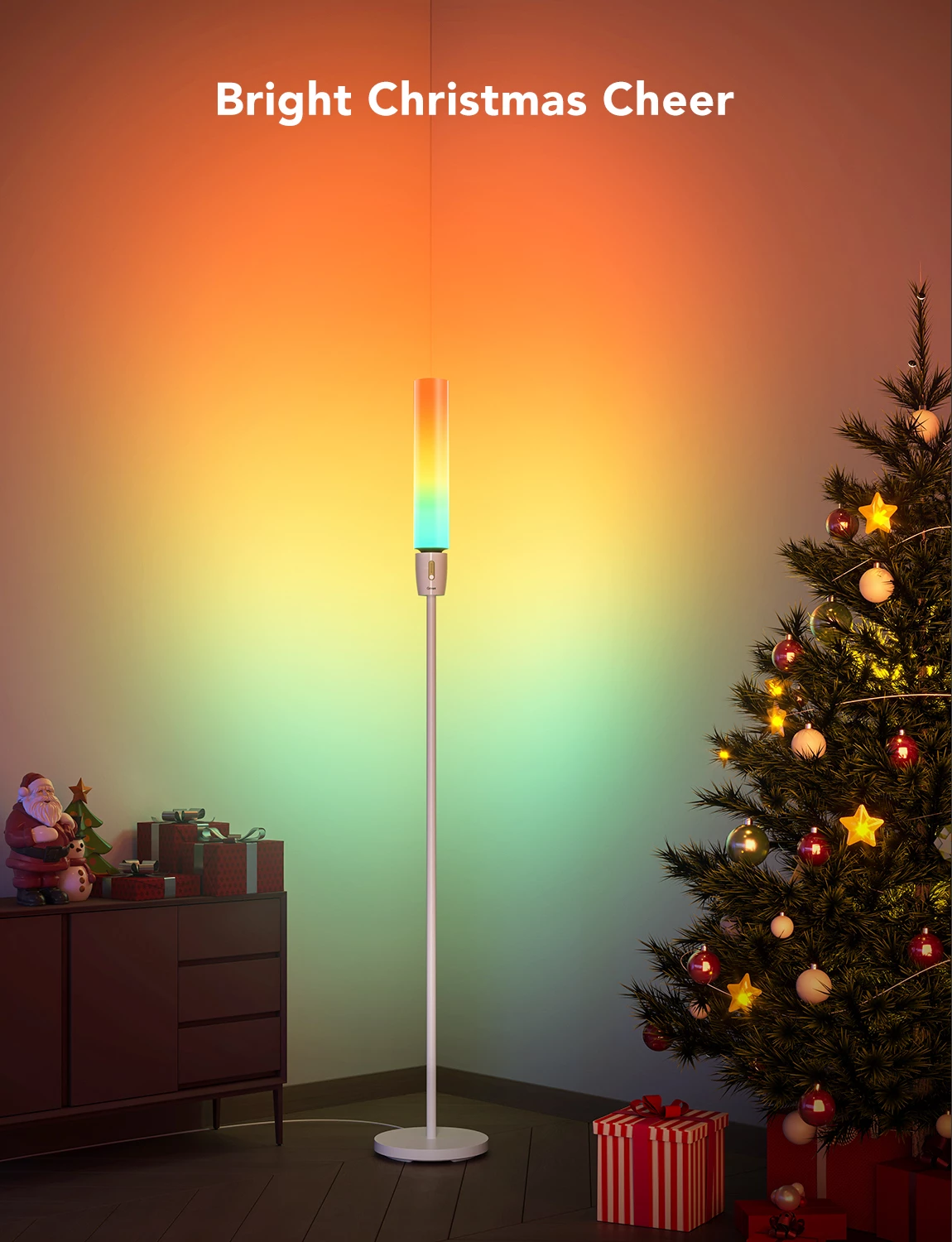 Llambë dyshemeje Govee RGBICWW Cylinder H6078, 140 cm, smart me aplikacion, prizë EU
