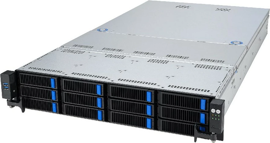 Server bluechip SERVERline R42319a, AMD EPYC, 32GB RAM, 2x480GB SSD, Rack 2U, gri