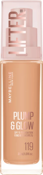 Fondatinë Maybelline Lifter Plump & Glow Illuminating 119 për femra, 30ml