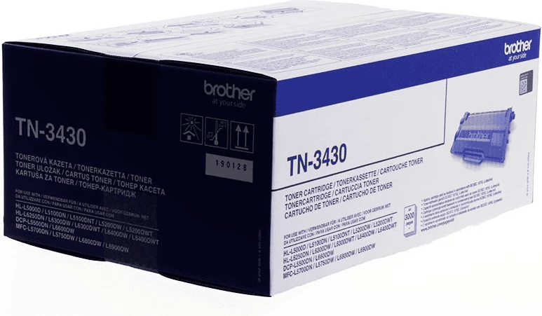 Toner Brother TN-3430, rendiment 3000 faqe, standard, e zezë