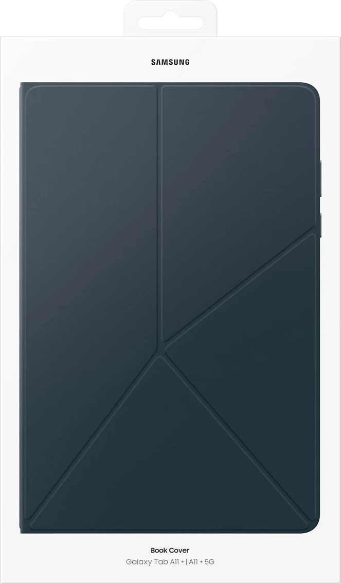 Mbështjellës folio Samsung Book Cover për Galaxy Tab A11+ 11", me stand (2 kënde), i zi