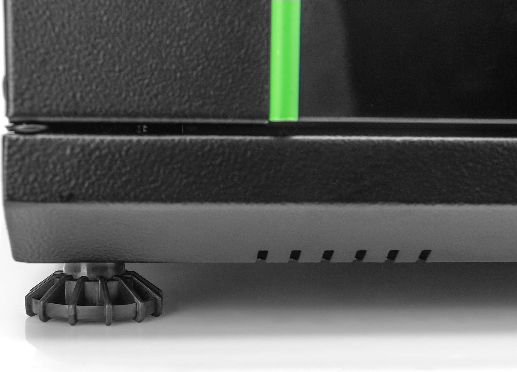 Këmbë niveluese Digitus për kabinet rrjeti/server, set 4 copë, 19 inç, çelik inox, kafe