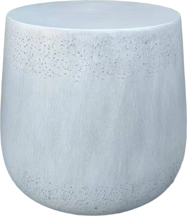 Tavolinë anësore TITAN, ngjyrë çimento, 47.5x47.5x41cm