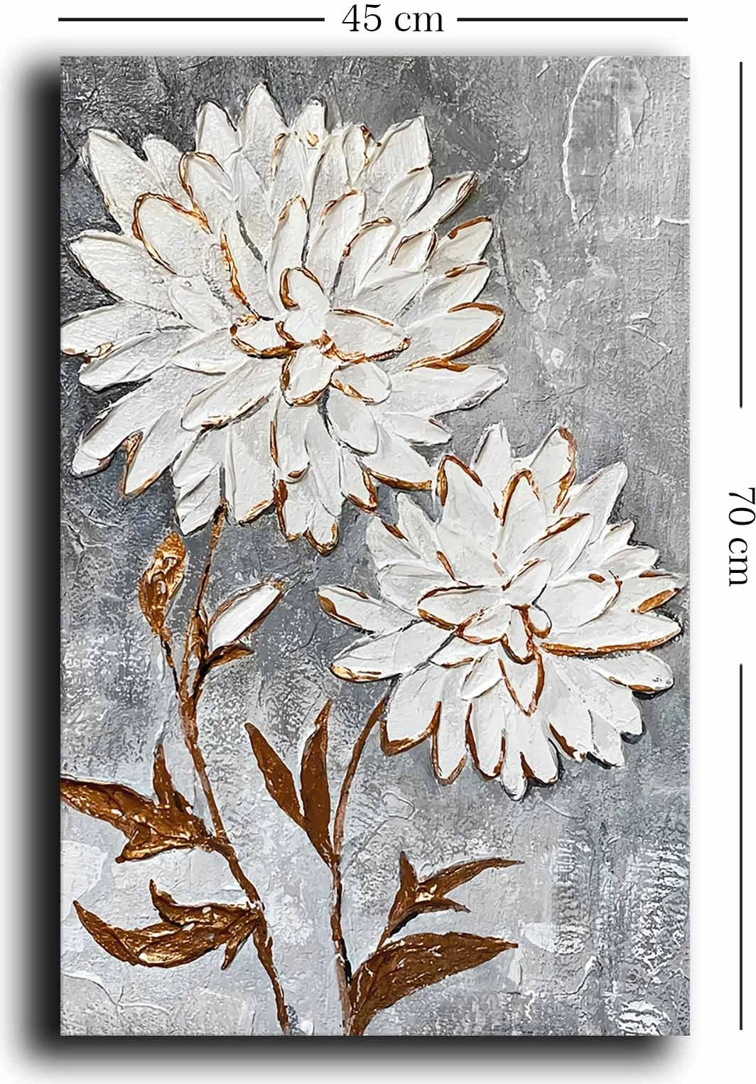Pikturë dekorative në kanavacë, shumëngjyrëshe, 45x70cm, 4570GSC-016