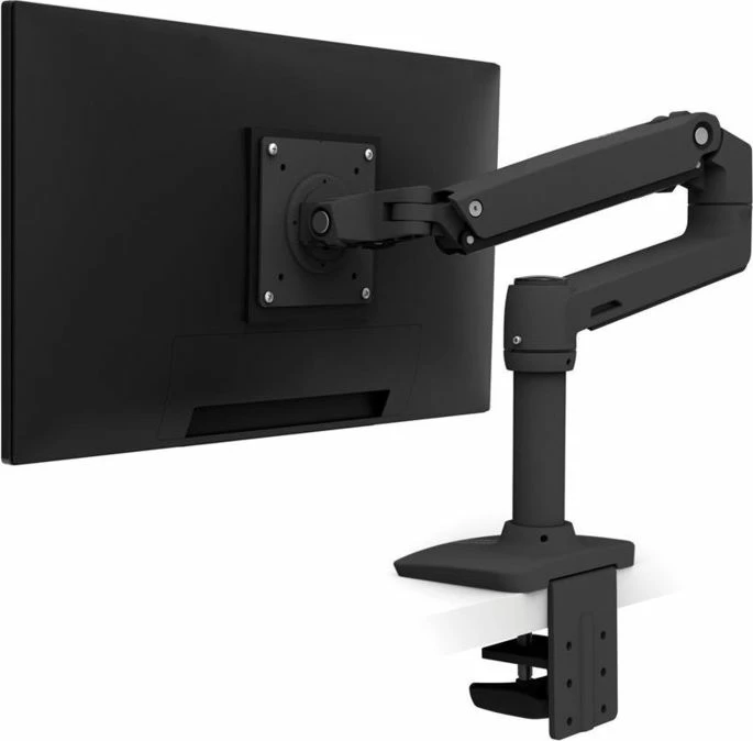 Mbajtës monitori për tavolinë Ergotron LX Desk Mount 45-241-224 deri 34\" VESA 75x75/100x100 max 11.3 kg, i zi