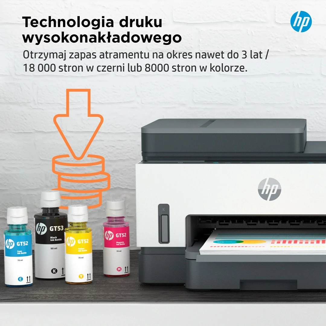 Printer inkjet HP Smart Tank 750, 4800 x 1200 DPI, i bardhë / zi