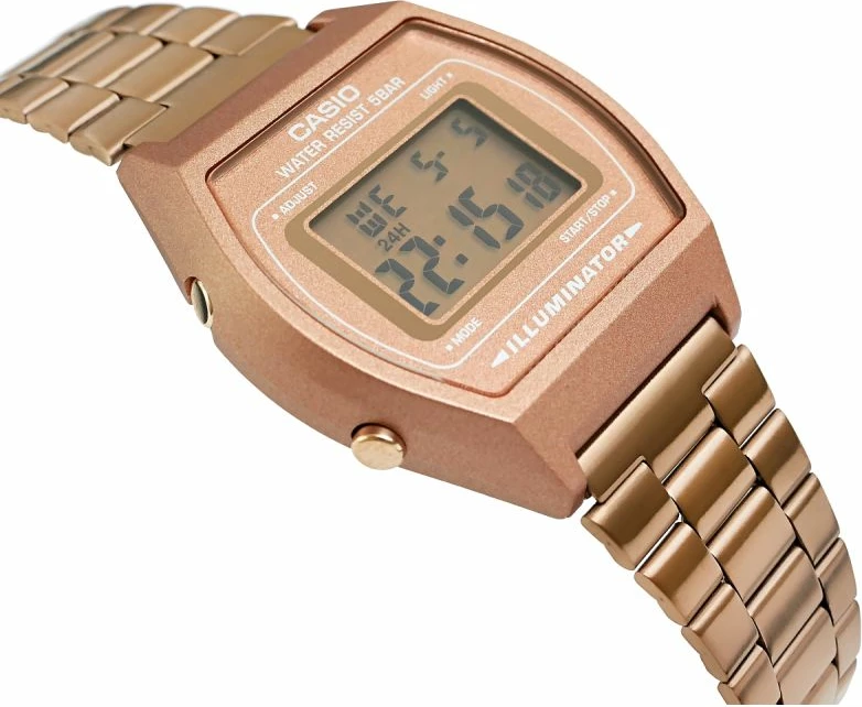 Orë dore për femra Casio, rozë gold