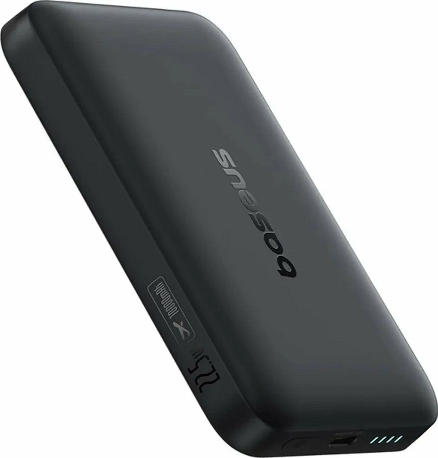 Powerbank Baseus EnerFill FM11 10000mAh 22.5W PD me karikim induksion/MagSafe, i zi, me kabllo USB-C 0.3m
