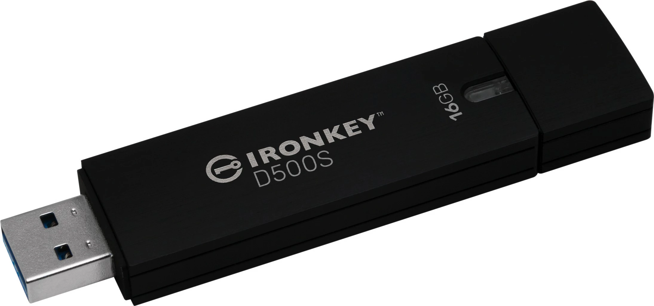 USB Kingston IronKey D500S 16GB, USB 3.2, zi