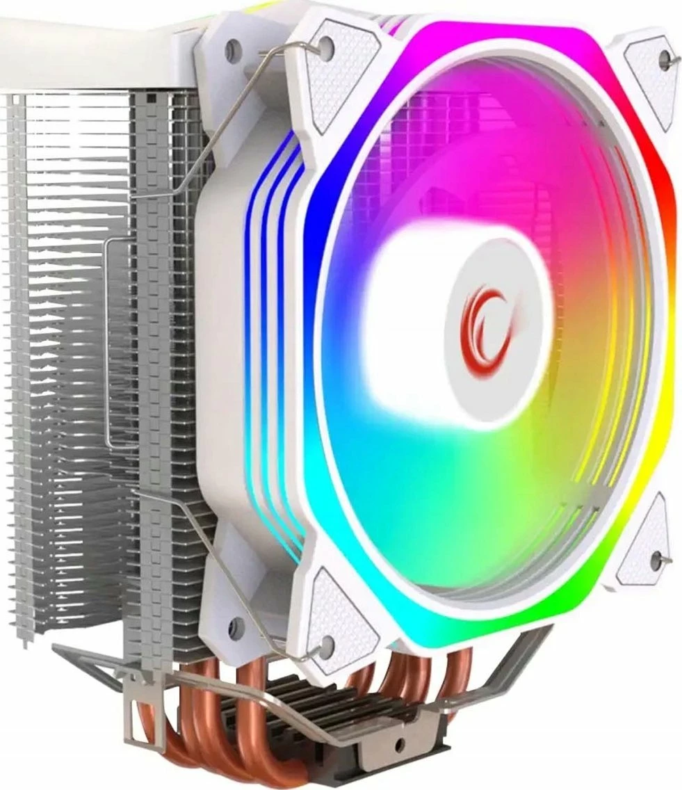 Ftohës CPU Rampage Octagon C50 120mm ARGB 1800RPM TDP 165W, i bardhë