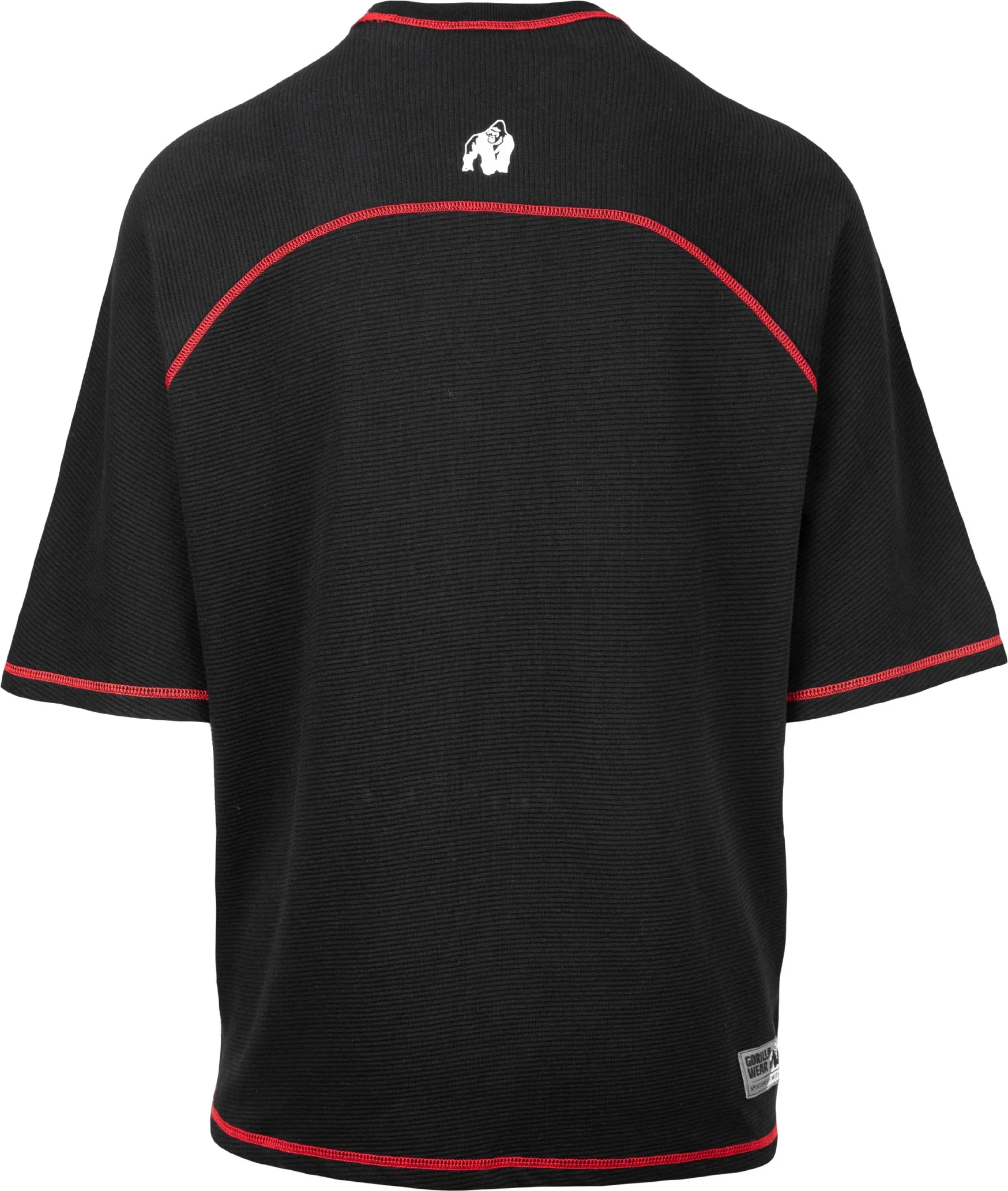 Finley Oversized T-Shirt - Black/Red [Madhësia: 2XL]