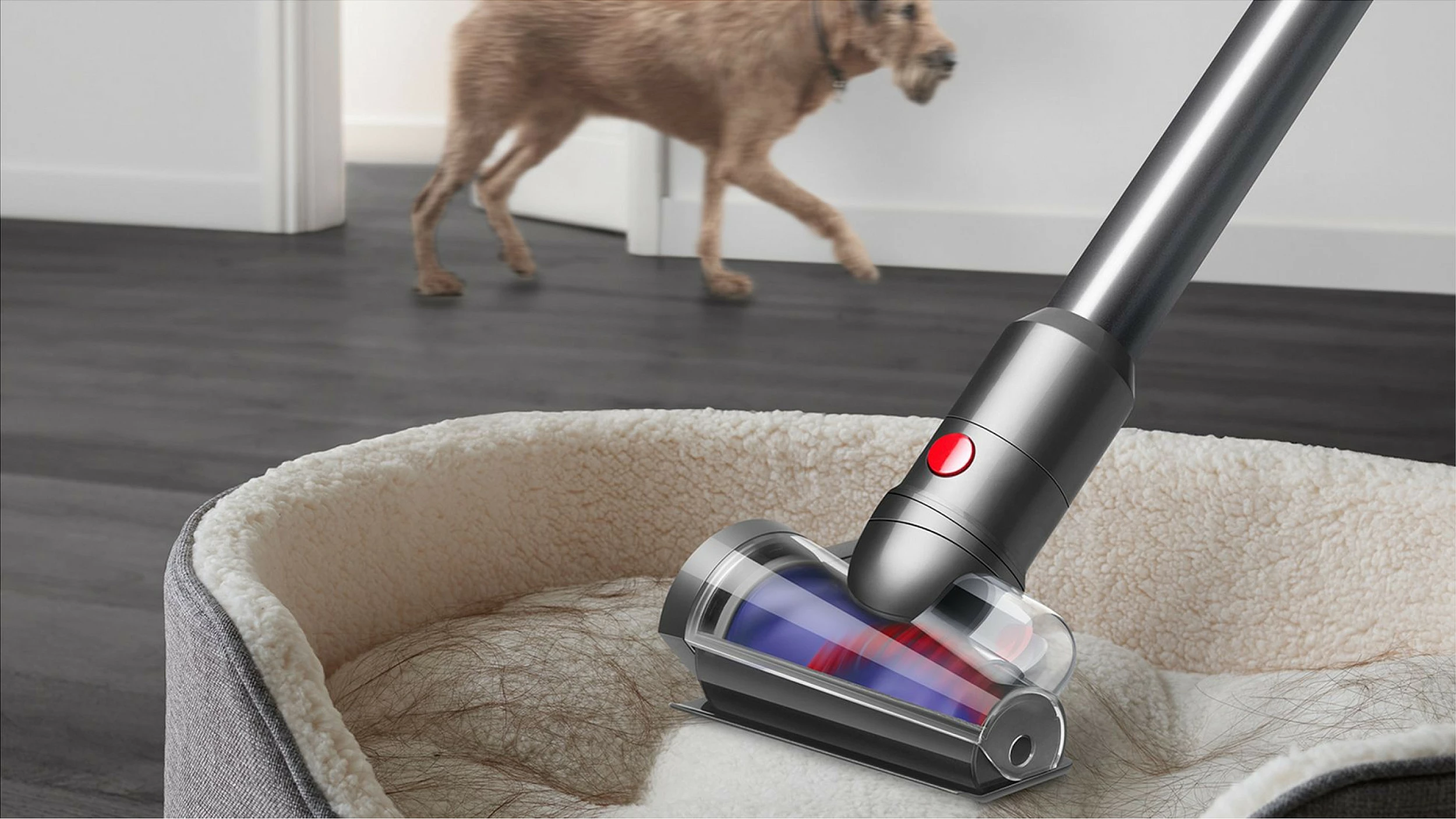Fshesë me korrent me bateri Dyson V12 Submarine, 3-në-1, pa qese, HEPA, 0.35 L, Dry&Wet, Nickel/Yellow