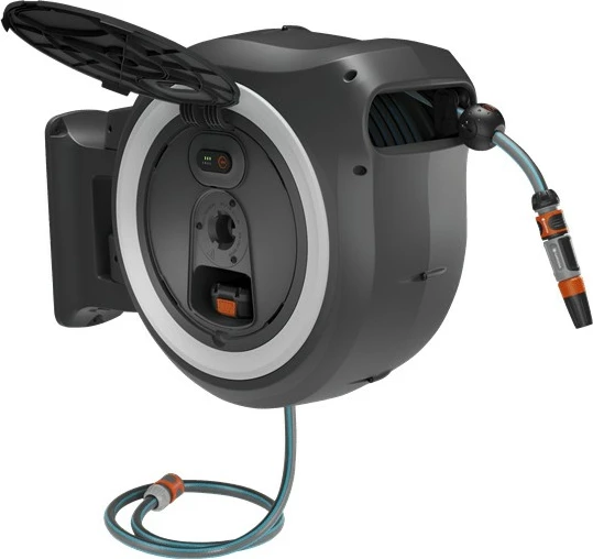 Kuti muri për zorrë GARDENA 18647-20, 40m, automatik, e zezë