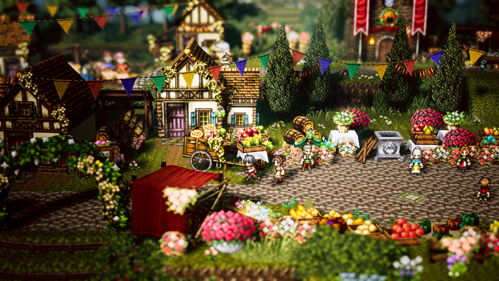 Lojë Square Enix Octopath Traveler 0 për Nintendo Switch, RPG HD-2D, PEGI 12