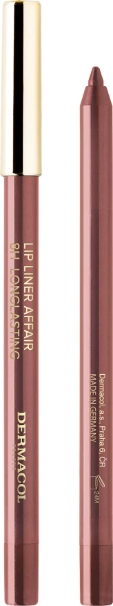 Laps për buzë Dermacol 8H Lip Liner Affair për femra, nr. 3, 1 copë