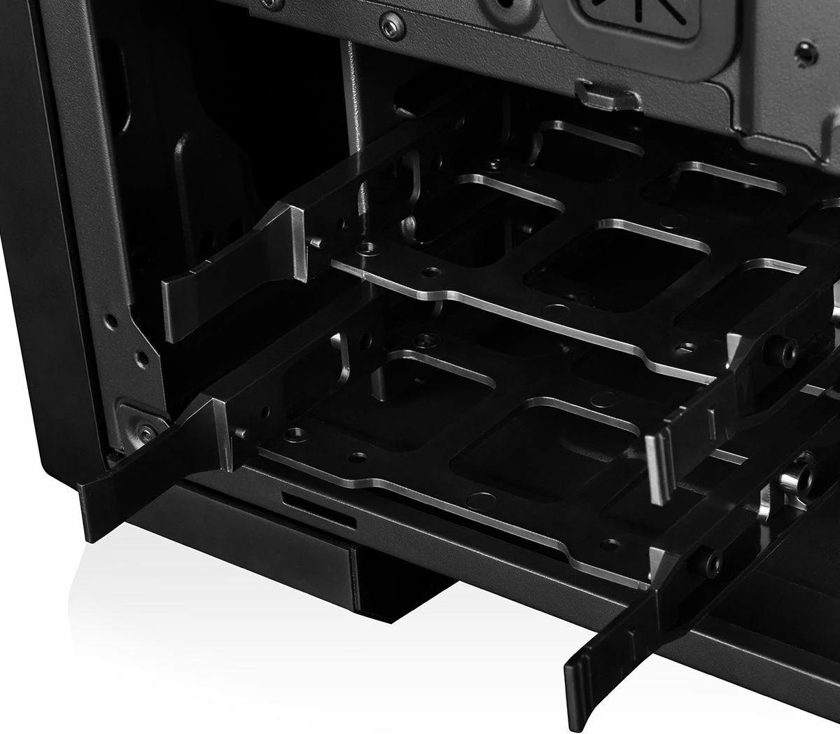 Kasë Modecom Oberon Pro Glass AT-OBERON-PG-10-000000-0002 Midi Tower ATX/Micro-ATX/Mini-ITX, e zezë