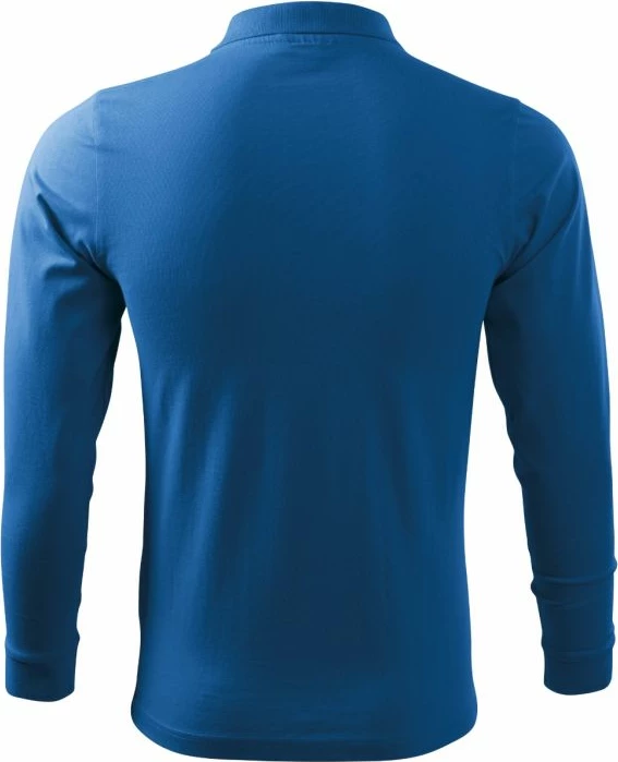 Polo për Meshkuj Malfini, me Mëngë të Gjata, Blu [Madhësia: XXL]
