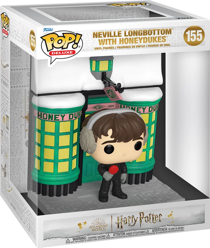 Figurinë Funko Pop Deluxe Harry Potter Hogsmeade Honeydukes me Neville Longbottom #155