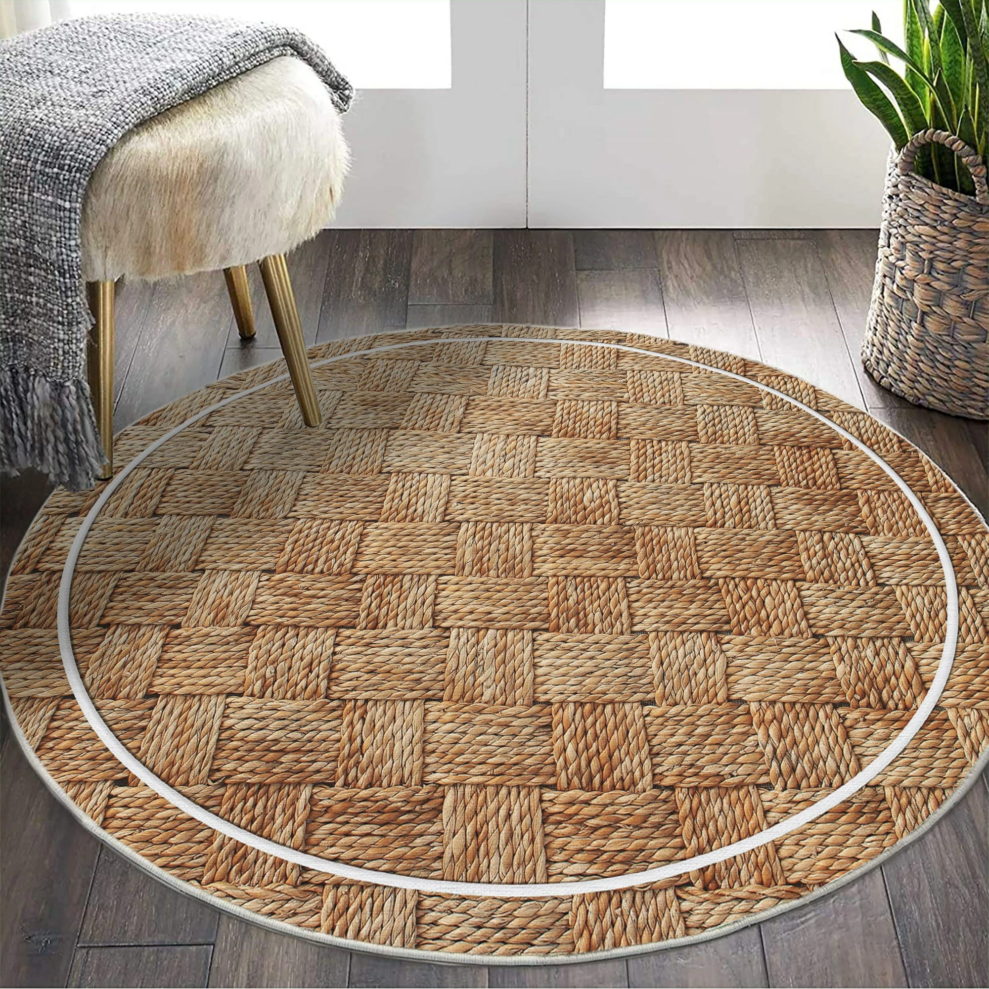 Qilim Conceptum Hypnose, krem, 100x100cm, Woopamuk501