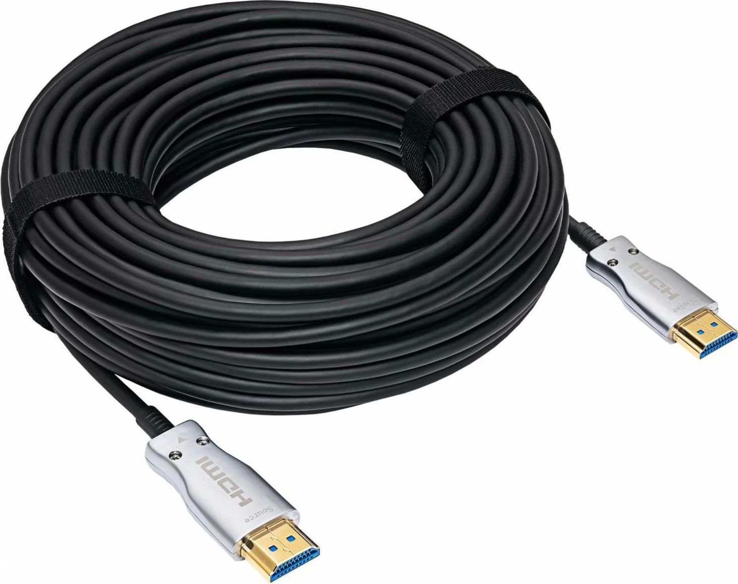 Kabllo HDMI Akyga AK-HD-L, 10m, 8K@60Hz, 4K@120Hz, versioni 2.1, e zezë