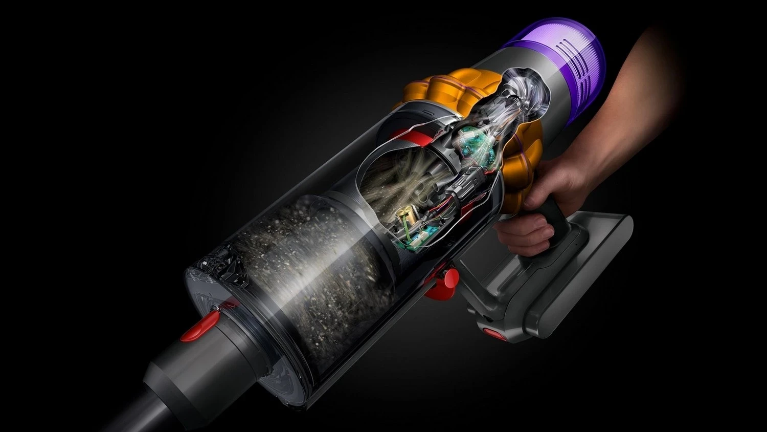 Fshesë vertikale Dyson V15 Detect Absolute (2023) E, argjendtë