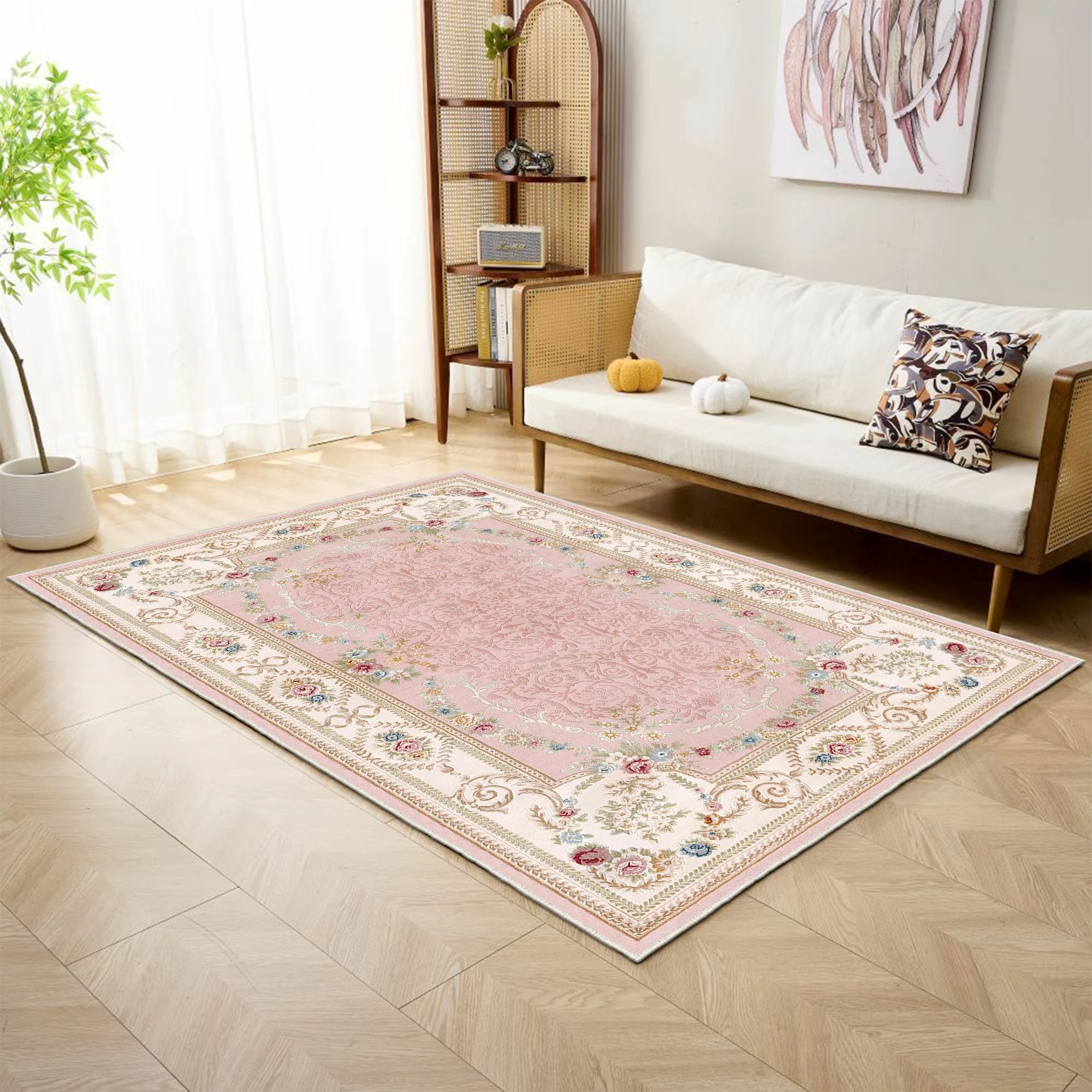 Qilim për korridor, ngjyrë rozë, Conceptum Hypnose, Els1800, 100x200cm