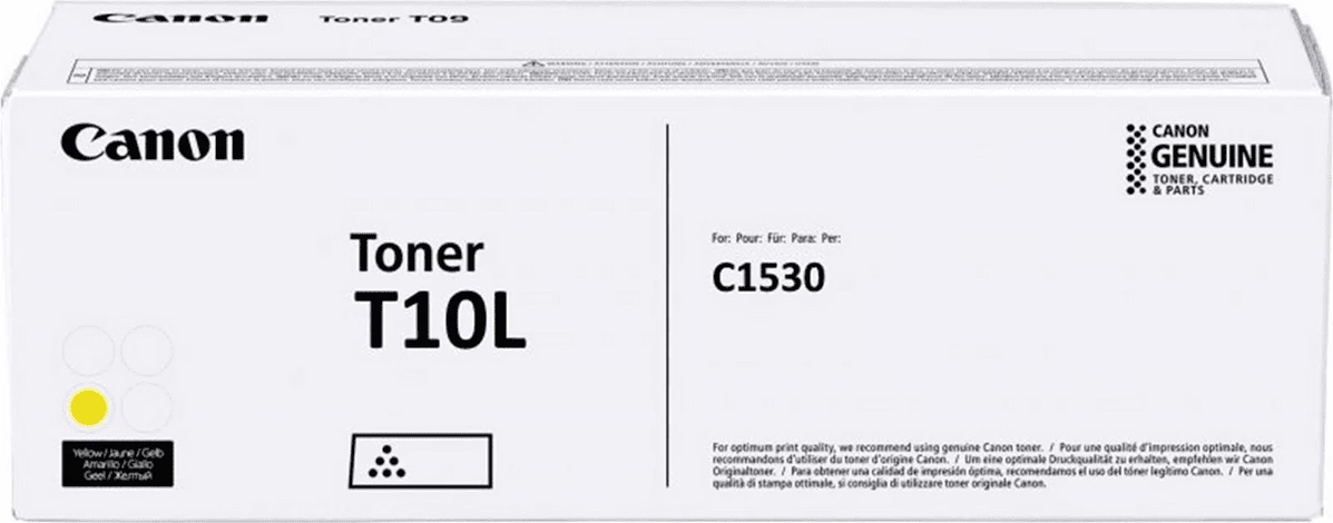 Toner, Canon, T10L 4802C001, rendiment 5000 faqe, standard, verdhë