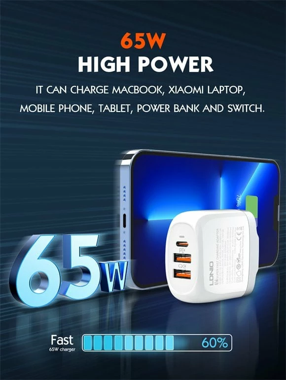 Karikues LDNIO A3511Q (Bardhë)