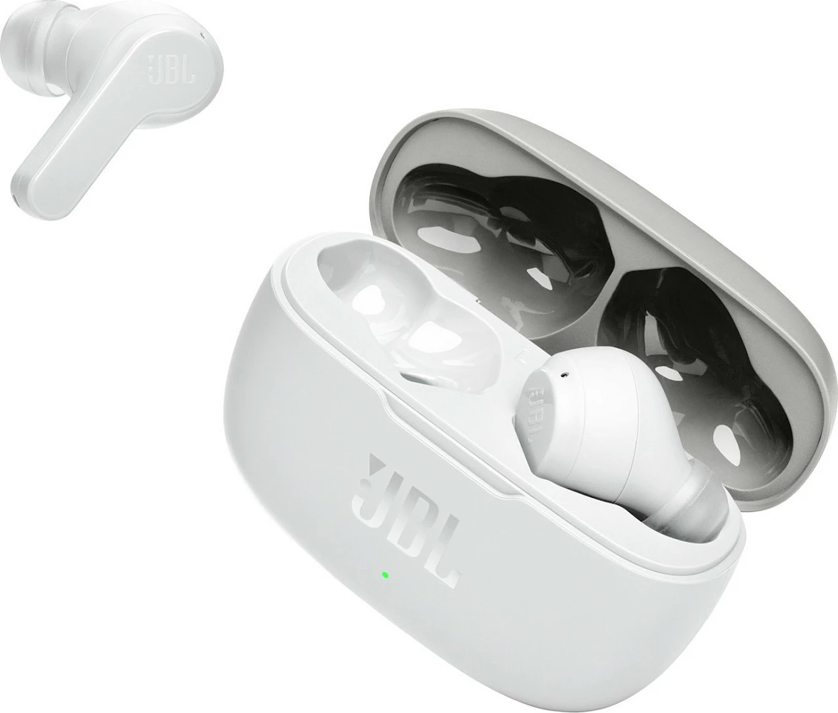 Kufje JBL Wave 200TWS, wireless TWS, Bluetooth 5.0, 20 orë, të bardha