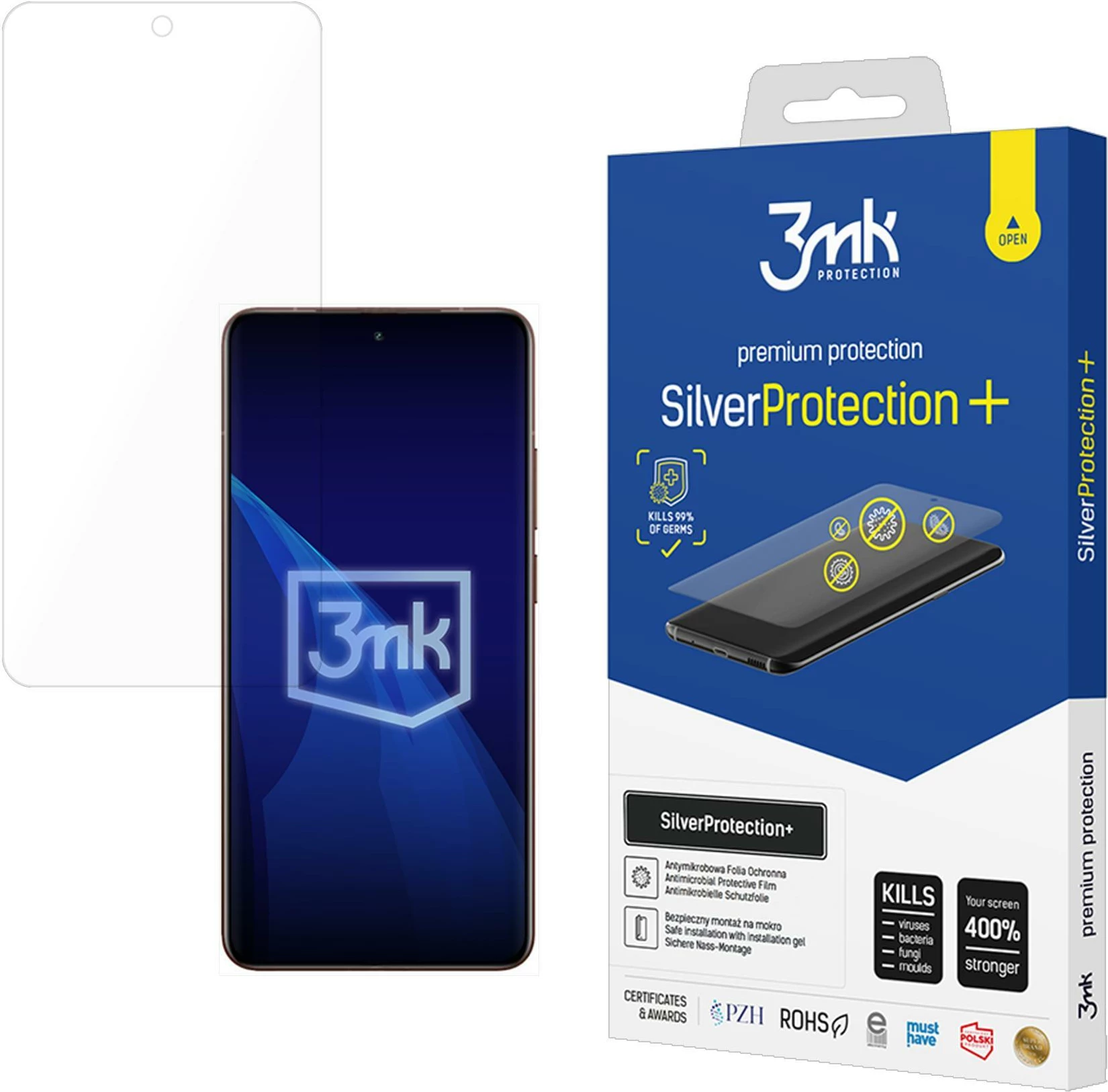 Film mbrojtës 3mk SilverProtection+ për Realme GT7 Pro