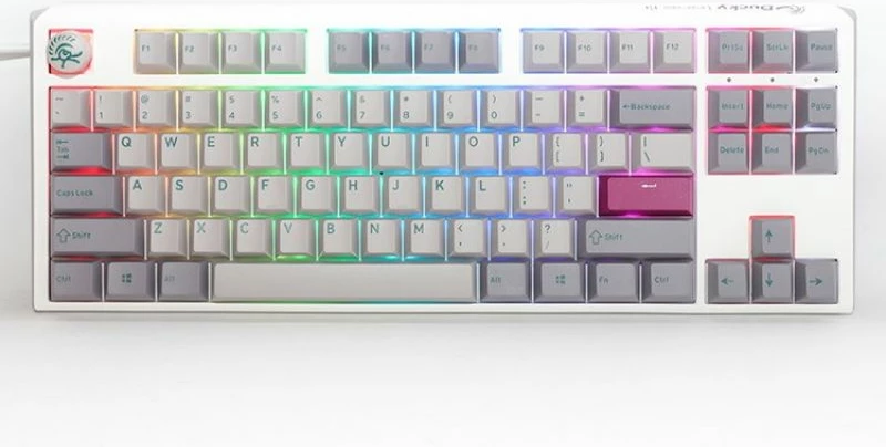 Tastierë mekanike gaming Ducky One 3 TKL, argjend