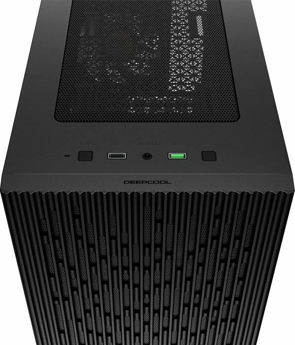 Kasë Deepcool MATREXX 40 3FS ARGB (DP-MATX-MATREXX40-3F) Micro-ATX Mini Tower, 3 ventilatorë 120 mm, xham i temperuar, e zezë